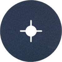 Disque de ponçage en fibre de r&eacute;sine, Zirconium, 36, 5" Dia x 7/8" Arbre Seaboard Timber Mart