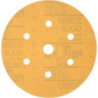 Disque de ponçage antipoussi&egrave;re Hookit, dia 6", Grain P180, Oxyde d'aluminium, Poids C Seaboard Timber Mart