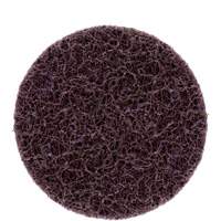 Disque de brossage et de finition Roloc Scotch-Brite, 3" dia., Grain Moyen, Carbure de silicium Seaboard Timber Mart