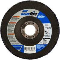 Disque &agrave; lamelles BlueFire, 5" x 7/8", Type 29, Grain 36, Alumine de zirconium Seaboard Timber Mart