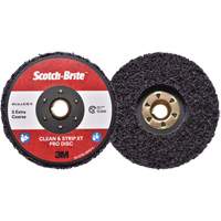Disque  Clean and Strip  XT Pro Scotch-Brite, 4-1/2" dia., Grain Extra grossier, Carbure de silicium Seaboard Timber Mart