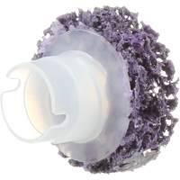 Disque de nettoyage pour moyeu de frein Roloc Pro Scotch-Brite, 1-1/2" dia., Grain Extra grossier, Carbure de silicium Seaboard Timber Mart