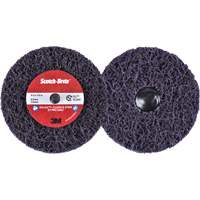Disque  Clean and Strip  XT Pro Roloc Scotch-Brite, 4" dia., Grain Extra grossier, Carbure de silicium Seaboard Timber Mart