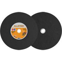 Meule pour scie &agrave; tronçonner AllSteel, 14" x 1/8", Arbre de 25/32", Type 1, Oxyde d'aluminium, 5400 Tr/min Seaboard Timber Mart