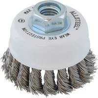 Brosse m&eacute;tallique AllSteel, 3" dia. x 5/8"-11 arbre Seaboard Timber Mart