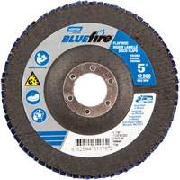 Disque &agrave; lamelles Bluefire, 5" x 7/8", Type 29, Grain 40, Alumine de zirconium Seaboard Timber Mart
