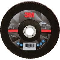 Disque &agrave; lamelles &agrave; changement rapide 769F, 7" x 7/8", Type 29, Grain 40+, Oxyde d'aluminium/C&eacute;ramique Seaboard Timber Mart