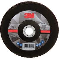 Disque &agrave; lamelles &agrave; changement rapide 769F, 7" x 7/8", Type 27, Grain 120+, Oxyde d'aluminium/C&eacute;ramique Seaboard Timber Mart