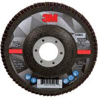 769F Quick Change Flap Disc, 4-1/2" x 7/8", Type 27, 80+ Grit, Ceramic Seaboard Timber Mart