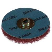 Disque HS de polissage et de brossage &agrave; changement rapide Standard Abrasives, 2" dia., Grain Tr&egrave;s fin, Oxyde d'aluminium Seaboard Timber Mart
