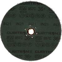 Disque en fibre 987C Cubitron II, C&eacute;ramique, 36+, 4-1/2" Dia Seaboard Timber Mart