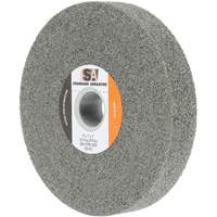 Meule &agrave; usage g&eacute;n&eacute;ral Standard Abrasives, 6" x 1", Arbre de 1", Carbure de silicium Seaboard Timber Mart