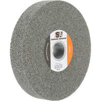 Meule &agrave; usage g&eacute;n&eacute;ral Standard Abrasives, 6" x 1", Arbre de 1", Carbure de silicium Seaboard Timber Mart
