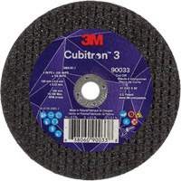 Meule &agrave; tronçonner Cubitron 3, 4" x 0,035", Arbre de 3/8", Type T1, C&eacute;ramique, 21000 Tr/min Seaboard Timber Mart