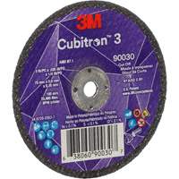 Meule &agrave; tronçonner Cubitron 3, 3" x 0,035", Arbre de 1/4", Type T1, C&eacute;ramique, 21000 Tr/min Seaboard Timber Mart