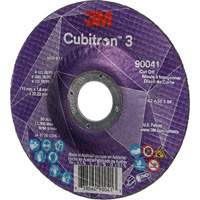 Cubitron 3 Cut-Off Wheel, 4-1/2" x 0.045", 7/8" Arbor, Type T27, Ceramic, 13300 RPM Seaboard Timber Mart