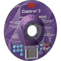 Cubitron™ 3 Cut-Off Wheel, 5" x 0.045", 7/8" Arbor, Type T27, Ceramic, 12250 RPM NY551 | Seaboard Timber Mart