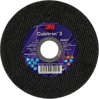 Cubitron 3 Cutting Disc, 5" x 9/32", 3/8" Arbor, Type 41 Seaboard Timber Mart