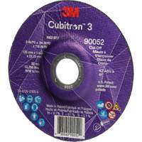 Cubitron 3 Cut-Off Wheel, 5" x 0.04", 7/8" Arbor, Type 27, Ceramic, 60 RPM Seaboard Timber Mart