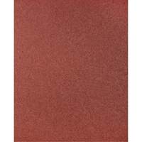 Feuille de papier abrasif grossier pour le m&eacute;tal R243 AO, 9" x 11", Grain 80, Oxyde d'aluminium Seaboard Timber Mart
