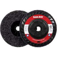 Disque Clean and Strip XT Pro XO-DC Scotch-Brite, 4-1/2" dia., Grain Extra grossier, Carbure de silicium Seaboard Timber Mart