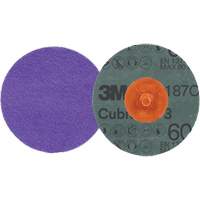 Disque en fibre Roloc Cubitron 3, 2" dia., Grain 60+, C&eacute;ramique Seaboard Timber Mart