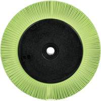Scotch-Brite Type S Precision Radial Bristle Brush PN-RB with Flange, Ceramic, 50+ Grit, 8" Dia. Seaboard Timber Mart