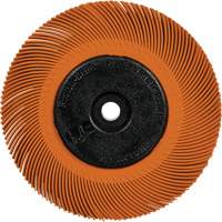 Scotch-Brite Type C Precision Radial Bristle Brush PN-RB with Adapter, Ceramic, 80+ Grit, 6" Dia. Seaboard Timber Mart