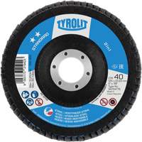 2-in-1 Flap Disc, 4-1/2" x 22.5 mm, Type 27A, 60 Grit, Ceramic Alumina Seaboard Timber Mart