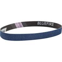 Courroie abrasive en tissu Bluefire, 3/4" la x 18" lo, Alumine de zirconium, Grain 120 Seaboard Timber Mart
