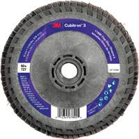 Cubitron 3 Flat Flap Disc with Quick Change 1169F, 4-1/2" x 5/8"-11, Type T27, 60+ Grit, Ceramic Seaboard Timber Mart