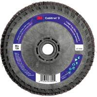 Cubitron 3 Conical  Flap Disc with Quick Change 1169F, 4-1/2" x 5/8"-11, Type T29, 80+ Grit, Ceramic Seaboard Timber Mart