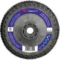 Disque &agrave; lamelles Cubitron 3 1169F, 4-1/2" x 5/8"-11, Type T27, Grain 40+, C&eacute;ramique Seaboard Timber Mart