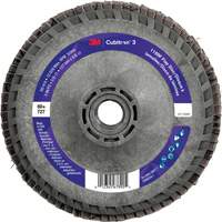 Disque &agrave; lamelles Cubitron 3 1169F, 5" x 5/8"-11, Type T27, Grain 60+, C&eacute;ramique Seaboard Timber Mart