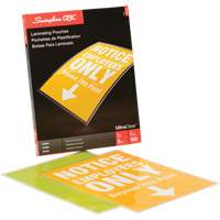 Pochette lamin&eacute;e de format lettre Seaboard Timber Mart