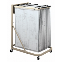 Classeurs mobiles industriels, 43 5/8" &agrave; 61 5/8" h Seaboard Timber Mart