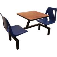 Ensemble mural agglom&eacute;r&eacute; de deux si&egrave;ges Seaboard Timber Mart