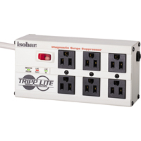 Isobar&reg; Premium Surge Suppressors, 6 Outlets, 2850 J, 1440 W, 6' Cord Seaboard Timber Mart