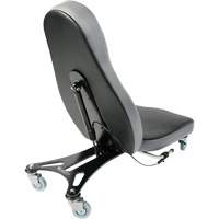 Flex 2 Ergonomic Chair, Vinyl, Black Seaboard Timber Mart