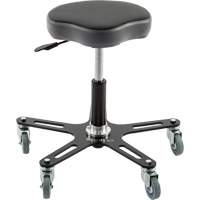 SF130 Ergonomic Chair, Vinyl Seat, Black Seaboard Timber Mart