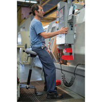 TA 200 Ergonomic Sit/Stand Welding Chair Seaboard Timber Mart