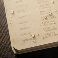 Livre reli&eacute;, Couverture rigide, Havane, 160 Pages, 4-5/8" , 7-1/4"  Seaboard Timber Mart