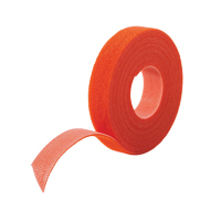 One-Wrap&reg; Cable Management Tape, Hook & Loop, 25 yds x 5/8", Self-Grip, Orange Seaboard Timber Mart
