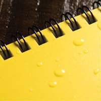 Side-Spiral Notebook, Soft Cover, Yellow, 64 Pages, 4-5/8" W x 7" L Seaboard Timber Mart