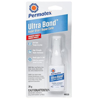 Ultra Bond Fast Drying Super Glue Adhesive, 20 g, Bottle, Clear Seaboard Timber Mart