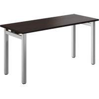 Table bureau Newland, 29-7/10" lo x 60" la x 29-3/5" h, Brun fonc&eacute; Seaboard Timber Mart