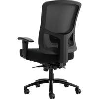 Chaise &agrave; dossier haut avec m&eacute;canisme &agrave; basculement synchronis&eacute; robuste Raven 400, Mailles, Noir, Capacit&eacute; 400 lb Seaboard Timber Mart