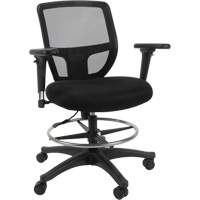 Tabouret de travail en maille, Mobile, Ajustable Hauteur, Capacit&eacute; 450 lb Seaboard Timber Mart
