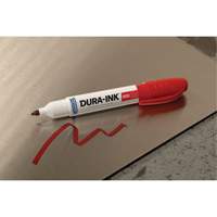 Dura-Ink&reg; Marker #55, Red, Chisel Tip Seaboard Timber Mart
