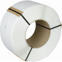 Strapping, Polypropylene, 3/8" W x 12900' L, White, Machine Grade Seaboard Timber Mart